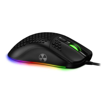 CONNECT IT CMO-5511-BK - Проводная игровая мышь со светодиодной RGB-подсветкой 200-12800 DPI черный