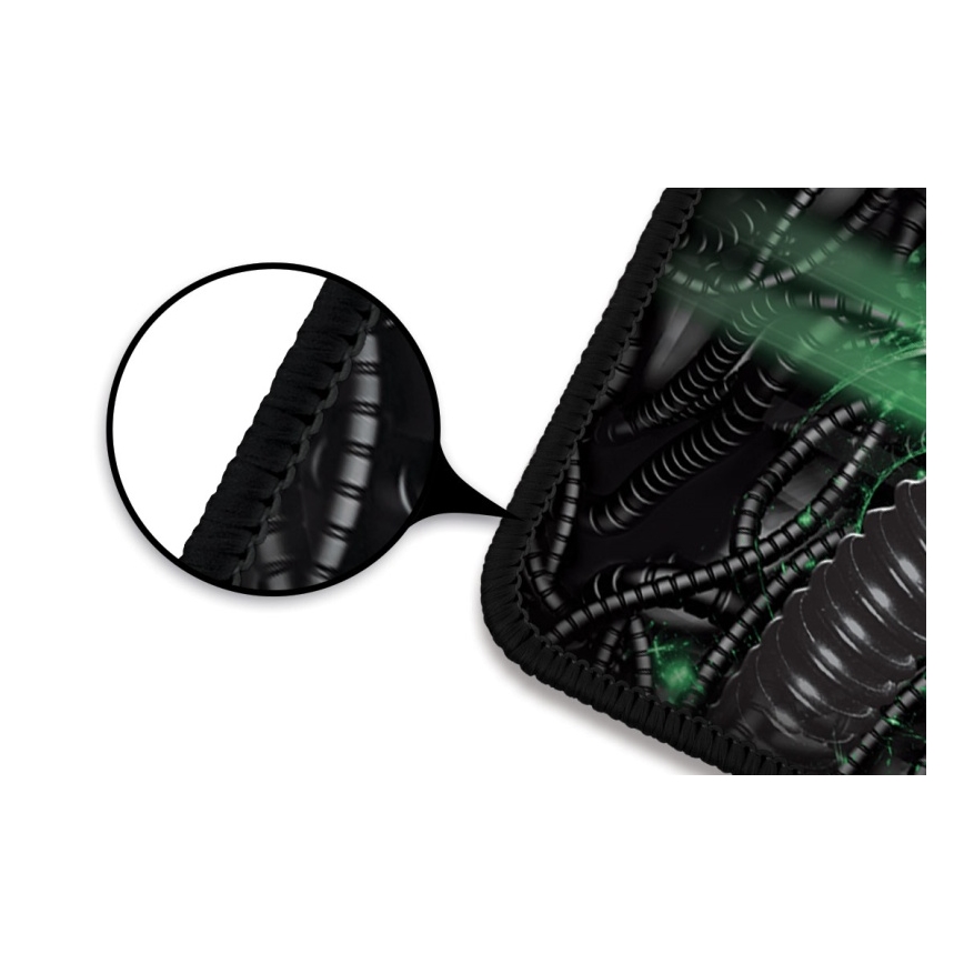 CONNECT IT CMP-1100-SM - Килимок для комп'ютерної миші 32x24,5 см чорний/зелений