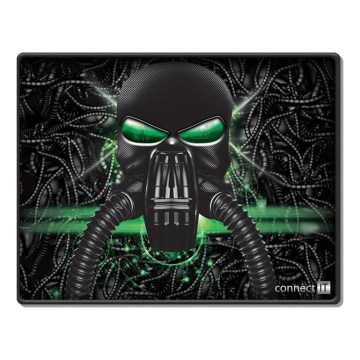 CONNECT IT CMP-1100-SM - Коврик для мыши 32x24,5 см черный/зеленый