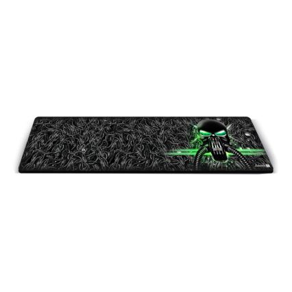 CONNECT IT CMP-1110-LG - Коврик для клавиатуры и мыши 88,6x24,5 см черный/зеленый