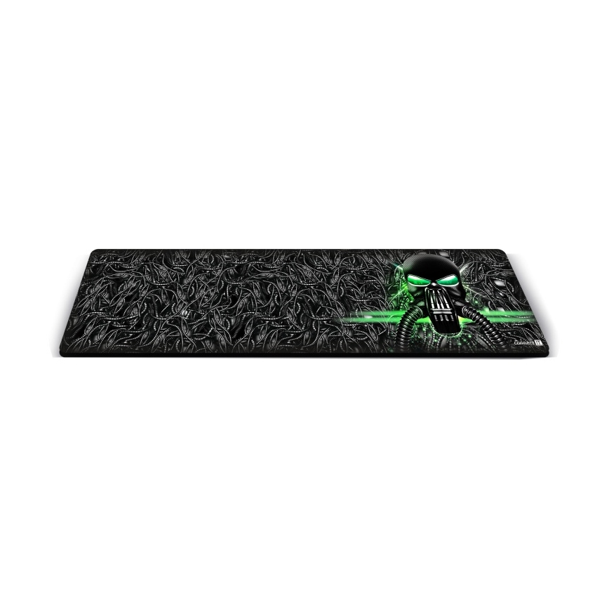 CONNECT IT CMP-1110-LG - Коврик для клавиатуры и мыши 88,6x24,5 см черный/зеленый