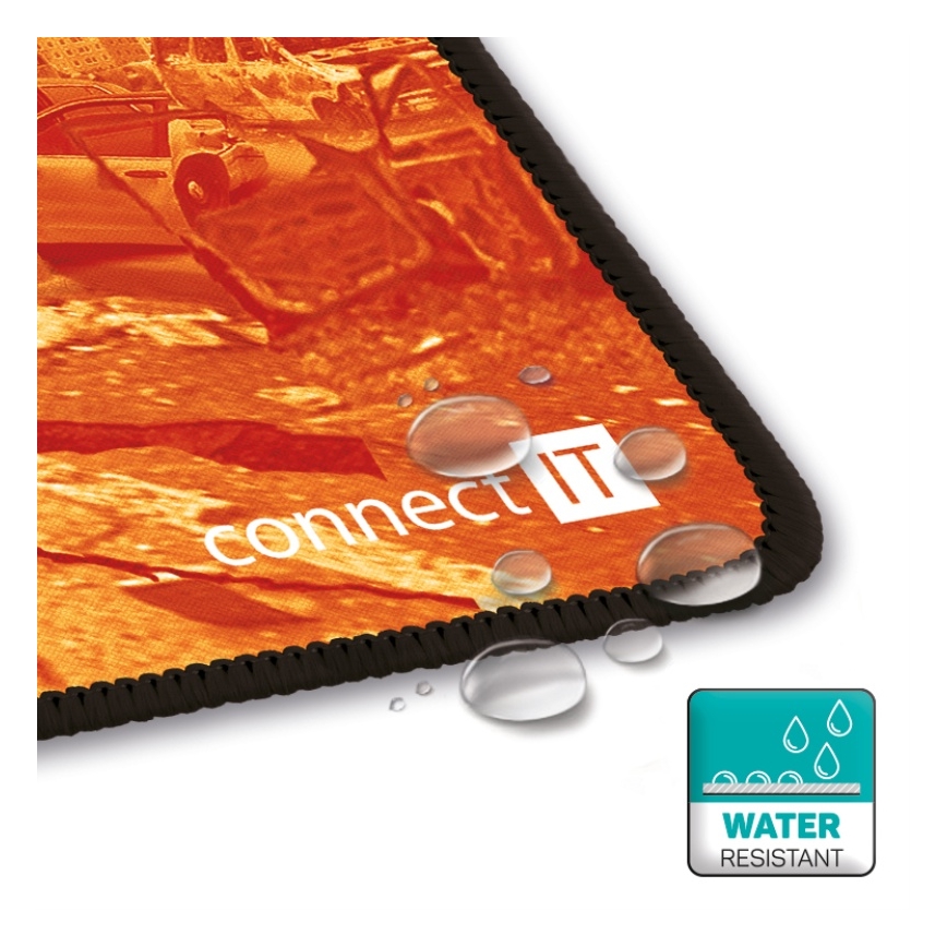 CONNECT IT CMP-1140-LG - Коврик для клавиатуры и мыши 88,6x24,5 см оранжевый