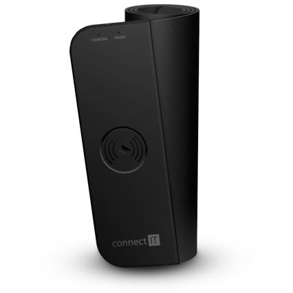 CONNECT IT CMP-2500-LG - Килимок під клавіатуру і миша з Qi бездротовою зарядкою 80x30 см чорний