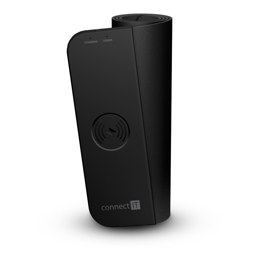 CONNECT IT CMP-2500-LG - Килимок під клавіатуру і миша з Qi бездротовою зарядкою 80x30 см чорний