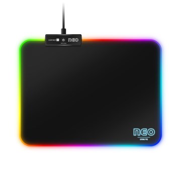 CONNECT IT CMP-3100-SM - LED RGB Ігровий килимок для миші 32x24,5 см чорний