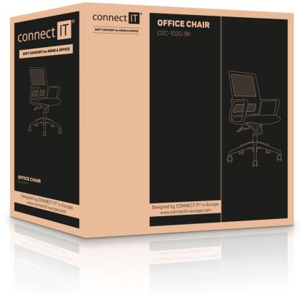 CONNECT IT COC-1020-BK - Офісне крісло ForHealth AlfaPro чорний