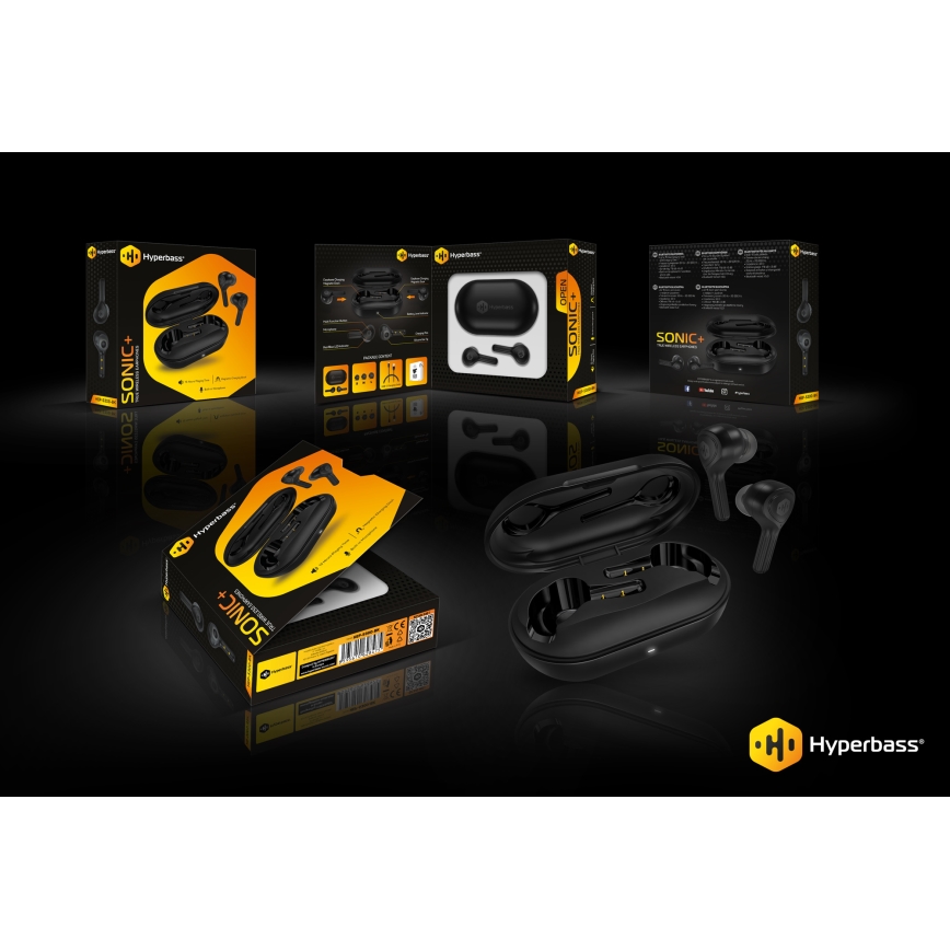 CONNECT IT HEP-5300-BK - Беспроводные наушники с микрофоном 300 mAh черный