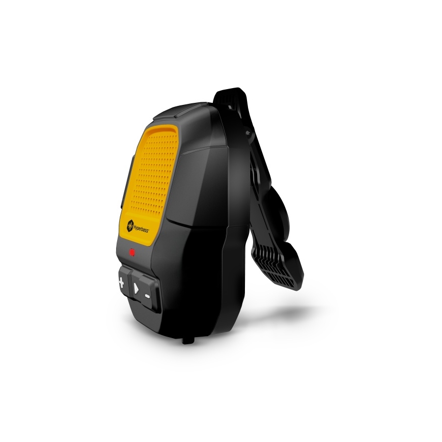 CONNECT IT HSP-1010-BK - Бездротова колонка з мікрофоном ClipBEAT 2 Вт/5 В, 560 мА·год, IPX7, чорний/жовтий