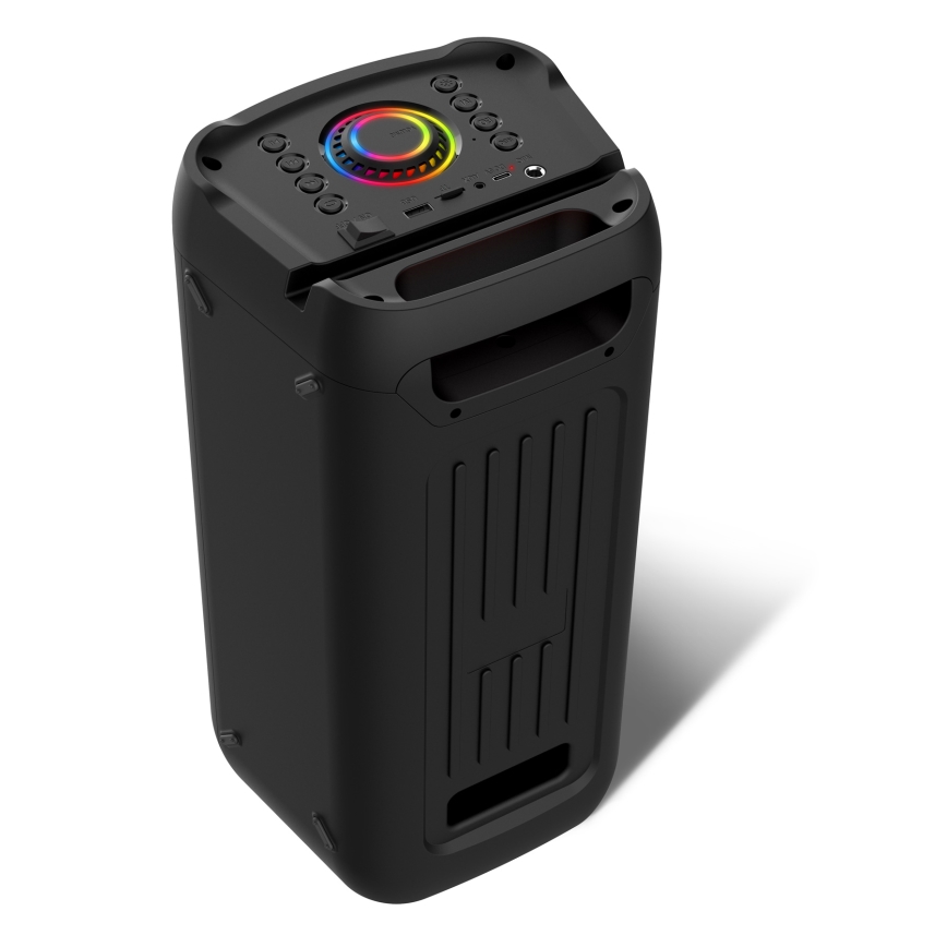 CONNECT IT HSP-3050-BK - Светодиодная беспроводная колонка с микрофоном 60W/5V 4500 mAh черный + дистанционное управление