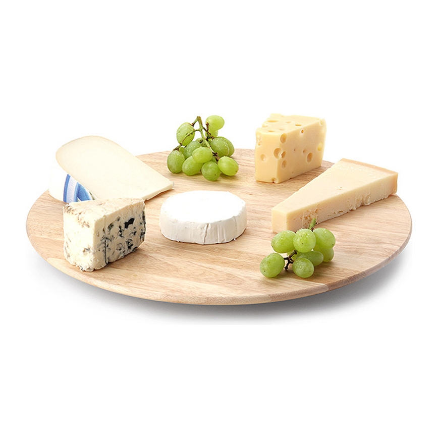 Continenta C3012 - Піднос обертальний 30x3,5 см каучукове дерево