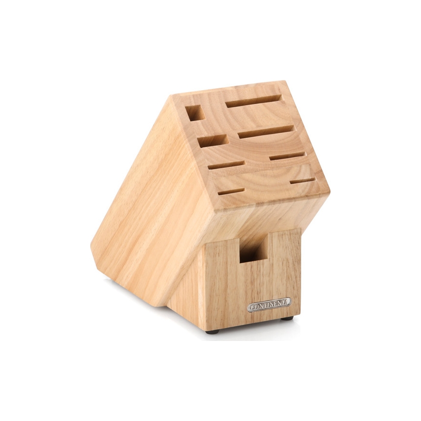 Continenta C30514 - Підставка для ножів 22x11,5x22 см каучукове дерево