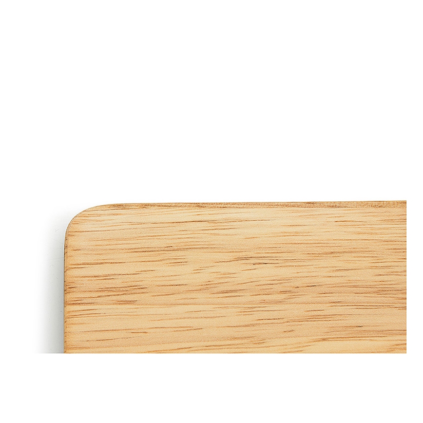 Continenta C3255 - Кухонная разделочная доска 29x18,5 см каучуковое дерево