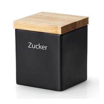 Continenta C3712 - Керамічна баночка для продуктів з кришкою 10x10x12,5 см