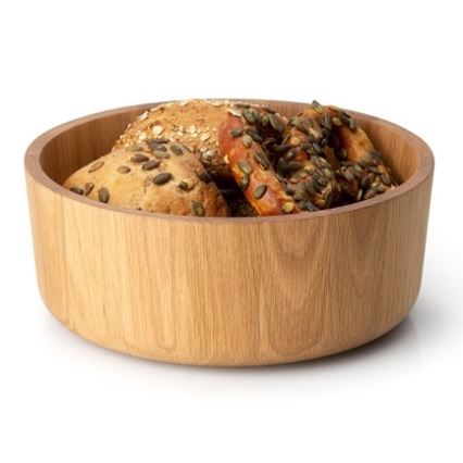 Continenta C4136 - Дерев'яна миска 31x12 см дуб