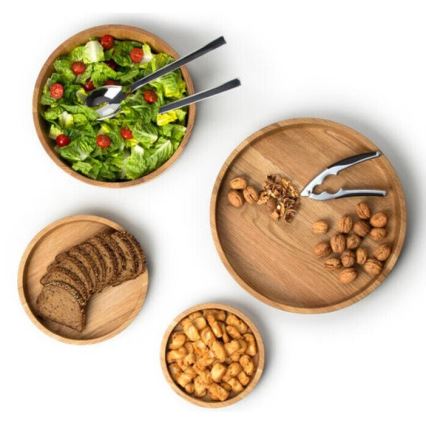 Continenta C4137 - Сервировочная миска 26x10,3 см дуб