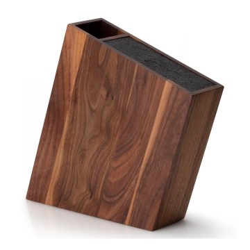 Continenta C4251- Підставка для ножів з гнучкою вставкою та перегородками 31x8x24,5 см горіх