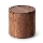 Continenta C4273 - Дерев'яний харчовий контейнер 13x13 см горіх