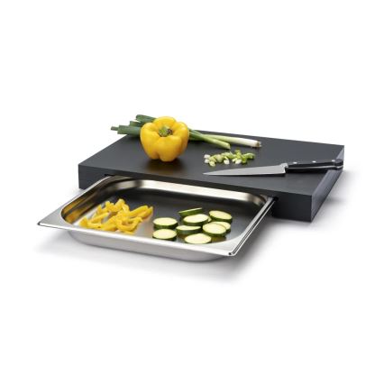 Continenta C5327 - набір: кухонна обробна дошка 48x32,5 см + 1x миска duracore
