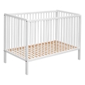 COSING - Детская кроватка 120x60 см бук/белый