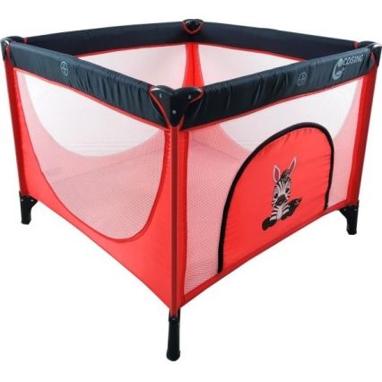 COSING - Детский игровой манеж EMA Zebra Red