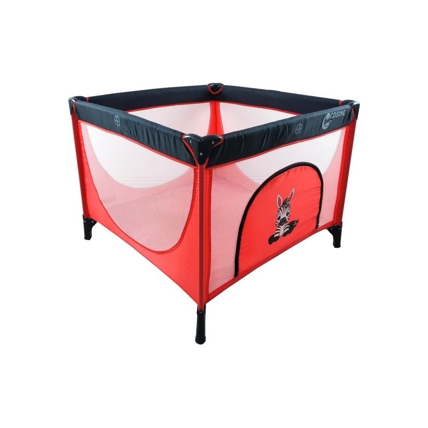 COSING - Детский игровой манеж EMA Zebra Red