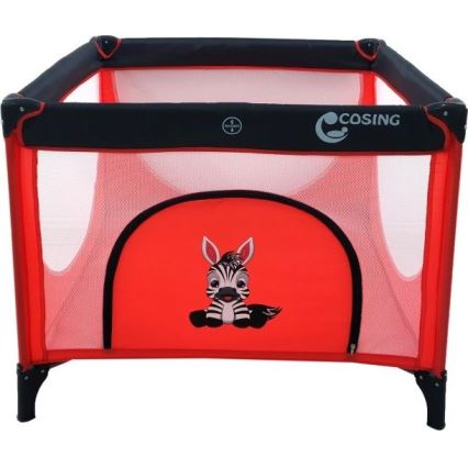 COSING - Дитячий манеж EMA Zebra Red