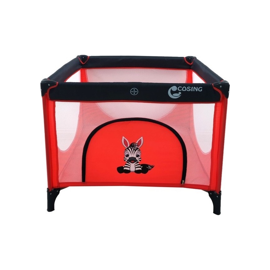 COSING - Дитячий манеж EMA Zebra Red