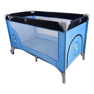 COSING - Дорожная кроватка ADAM Dolphin Blue