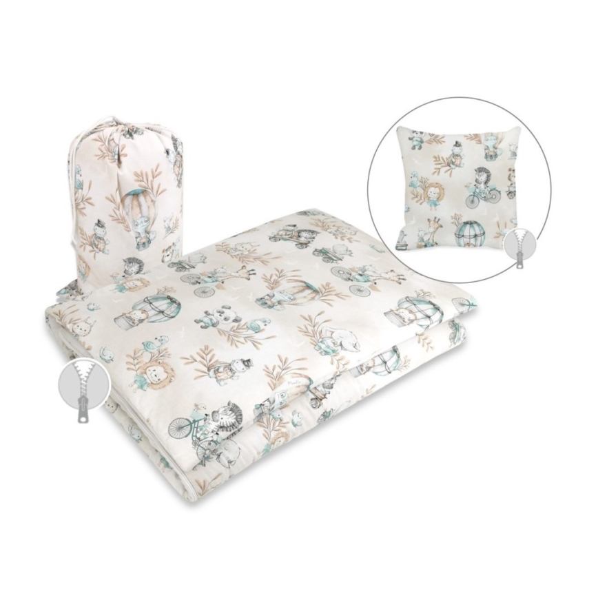 COSING - дорожній спальний мішок з подушкою Zoo