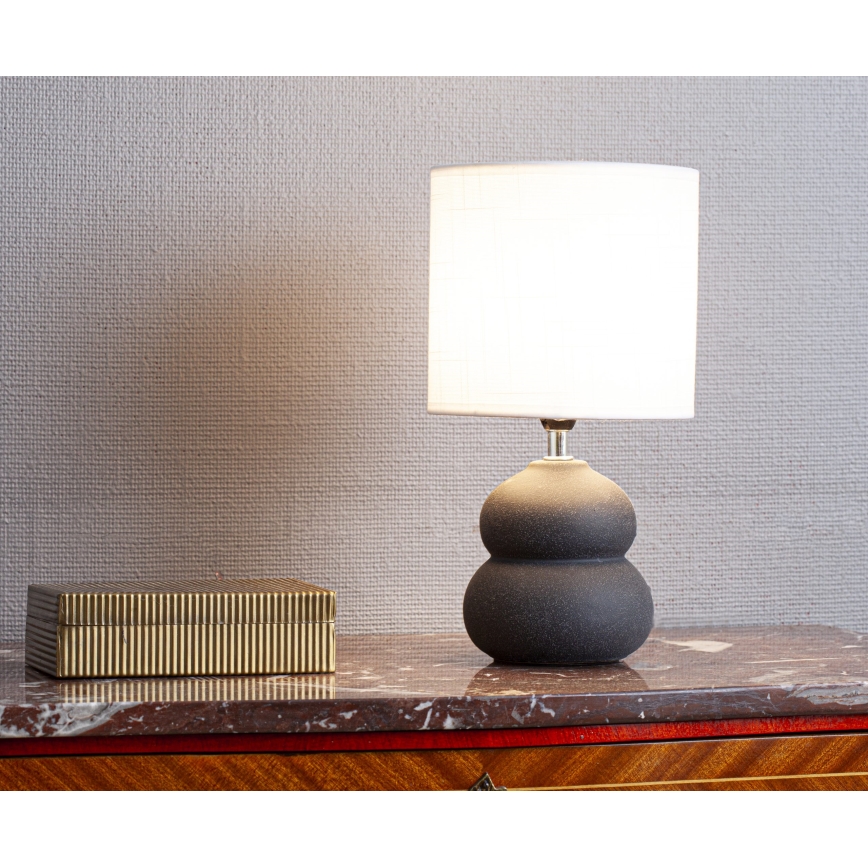 Cottex - Настольная лампа LUCIE 1xE14/8W/230V серая