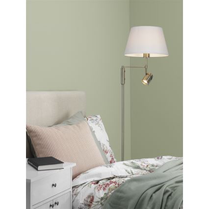 Cottex - Підлогова лампа LIBRA 1xE27/60W/230V + GU10/40W