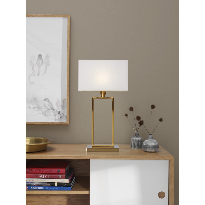 Cottex - Настільна лампа KENSINGTON 1xE14/40W/230V золота