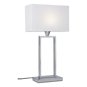 Cottex - Настільна лампа KENSINGTON 1xE14/40W/230V срібляста