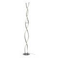 Cottex - світлодіодна підлогова лампа VINDLA LED/22W/230V глянцевий хром