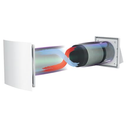 Dalap 24ZH01 - Кімнатний рекуператор HERO 9,4 Вт/230 В