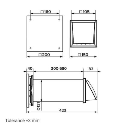 Dalap 24ZH01 - Комнатный рекуператор HERO 9,4W/230V