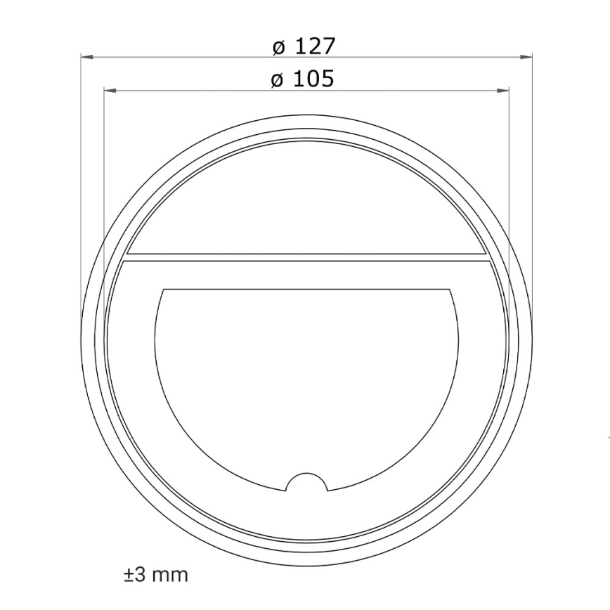 Dalap 2991 - Запахо- та паронепроникний зворотний клапан для повітропроводу GBV 125