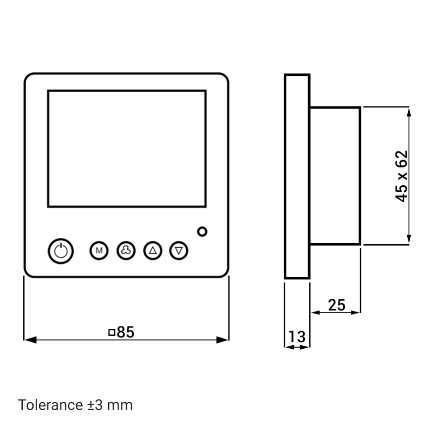 Dalap 55560 - Комнатный рекуператор ZEPHIR SIMPLE 4,3W/230V