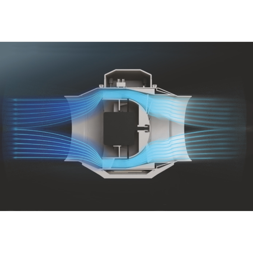 Dalap 8199 - Осьовий вентилятор AP PROFI 100 25W/230V