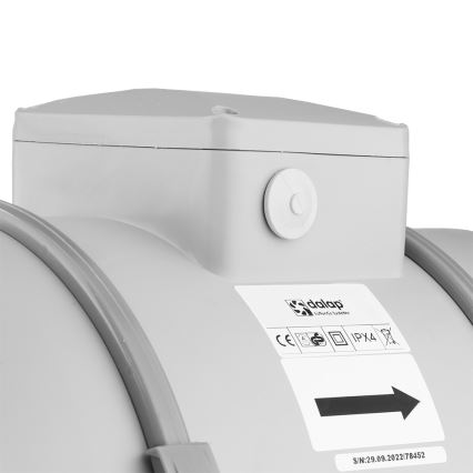 Dalap 8216 - Осьевой вентилятор AP PROFI 200 108 Вт/230 В