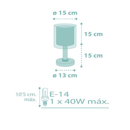 Dalber 41001H - Детская лампа DOTS 1xE14/40W/230V