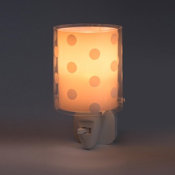 Dalber 41005S - LED Маленька лампа в розетку DOTS 1xE14/0,5W/230V