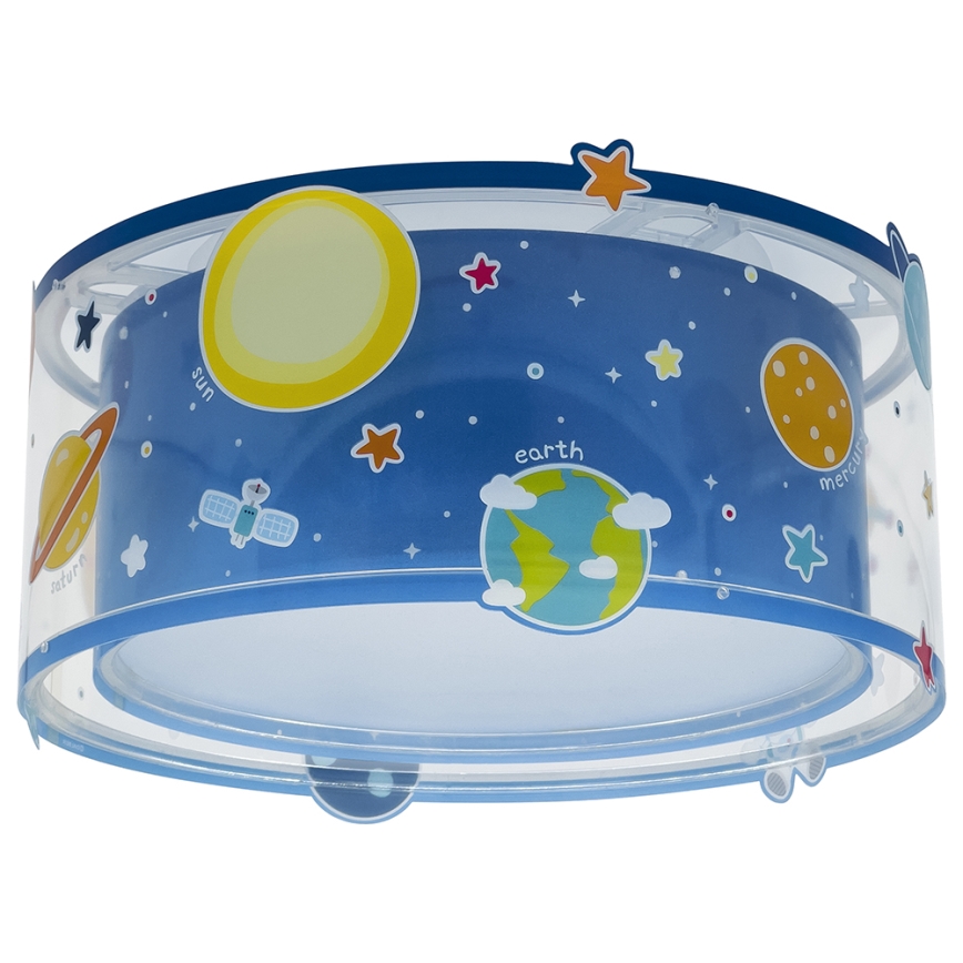 Dalber 41346 - Детский потолочный светильник PLANETS 2xE27/60W/230V