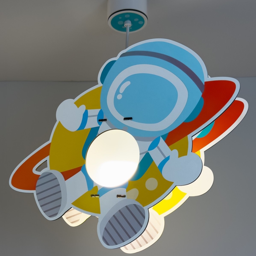 Dalber 41347 - Дитяча люстра ASTRONAUT 1xE27/15W/230V