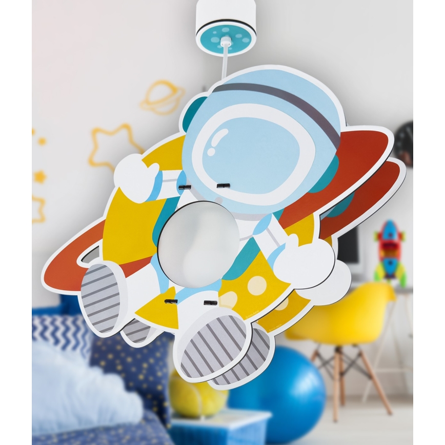 Dalber 41347 - Дитяча люстра ASTRONAUT 1xE27/15W/230V