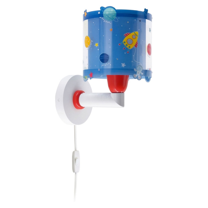 Dalber 41349 - Детский настенный светильник PLANETS 1xE27/60W/230V