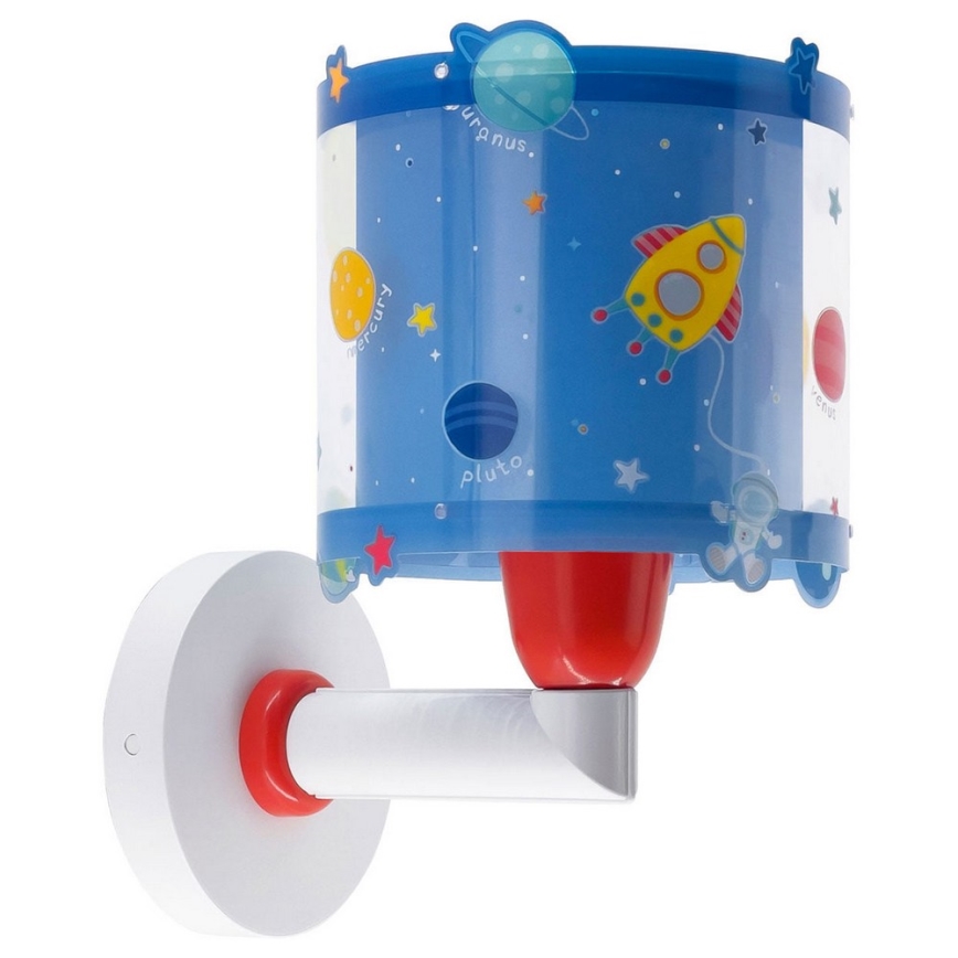 Dalber 41349 - Дитячий настінний світильник PLANETS 1xE27/60W/230V