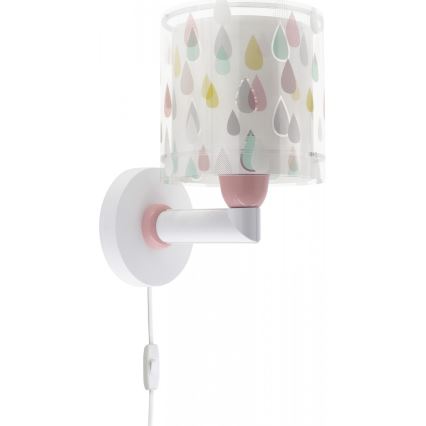 Dalber 41439 - Детский настенный светильник COLOR RAIN 1xE27/60W/230V