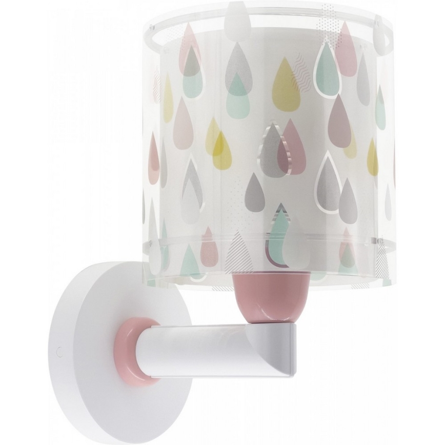 Dalber 41439 - Дитячий настінний світильник COLOR RAIN 1xE27/60W/230V