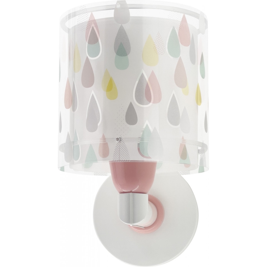 Dalber 41439 - Дитячий настінний світильник COLOR RAIN 1xE27/60W/230V